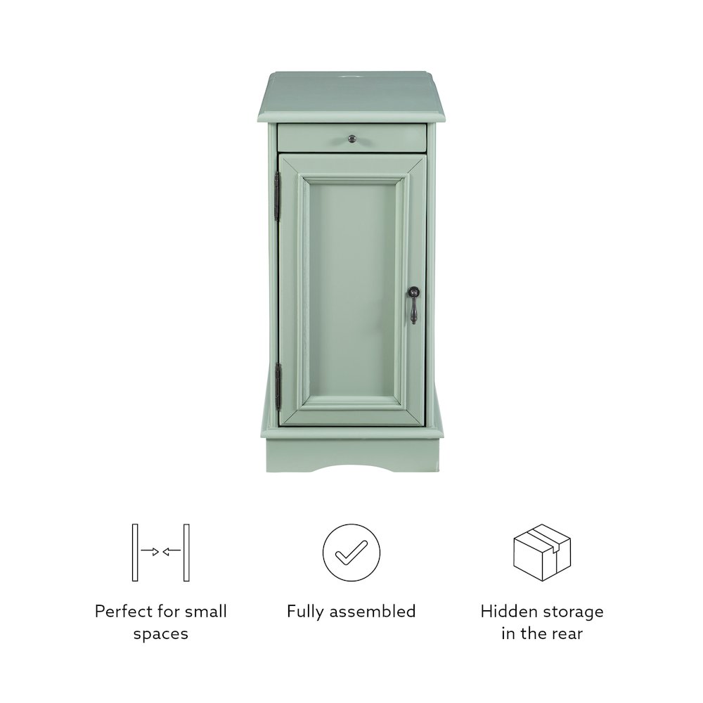 Butler Aqua Accent Table. Picture 16