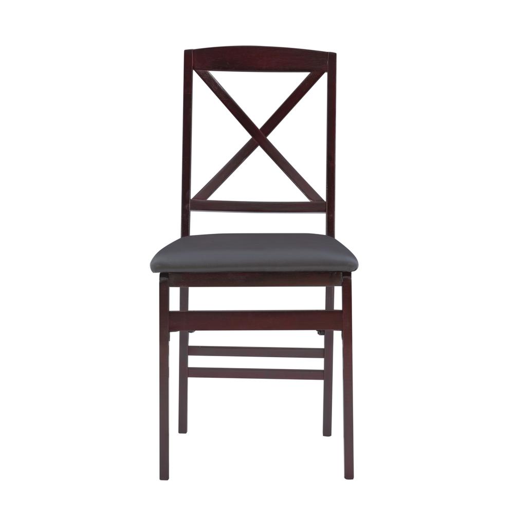 Triena 18 In X Back Folding Chair - Set Of Two. Picture 3