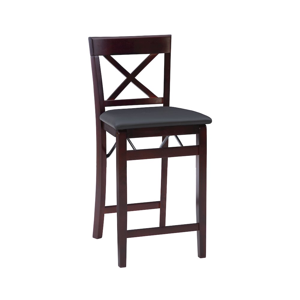 Triena 24 In X Back Folding Counter Stool. Picture 8