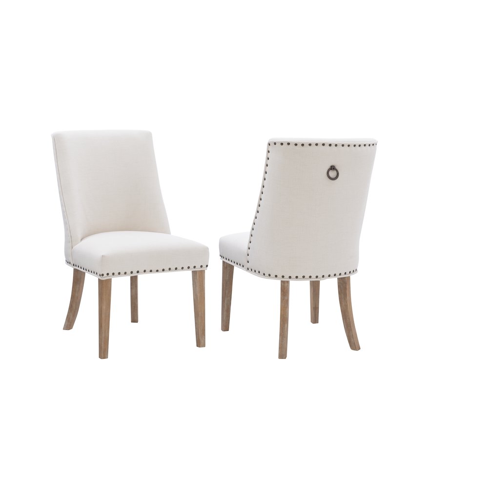 Adler Dining Chair Natural  Set of Two. Picture 5