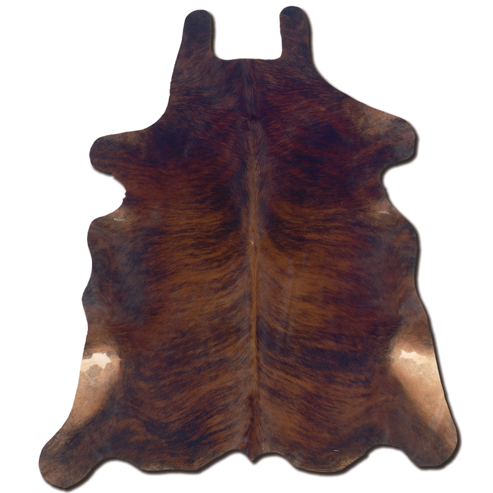 Cowhide Dark Brindle Full Skin, Rug. Picture 1