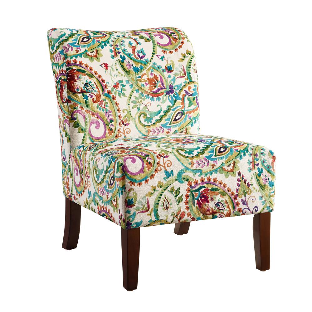 Julie Curved Back Slipper Chair. Picture 1