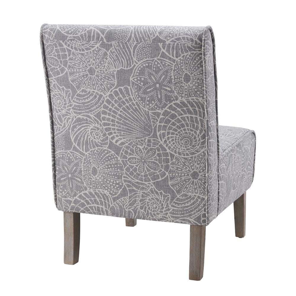 Lily Upholstered Slipper Chair, Stone. Picture 5