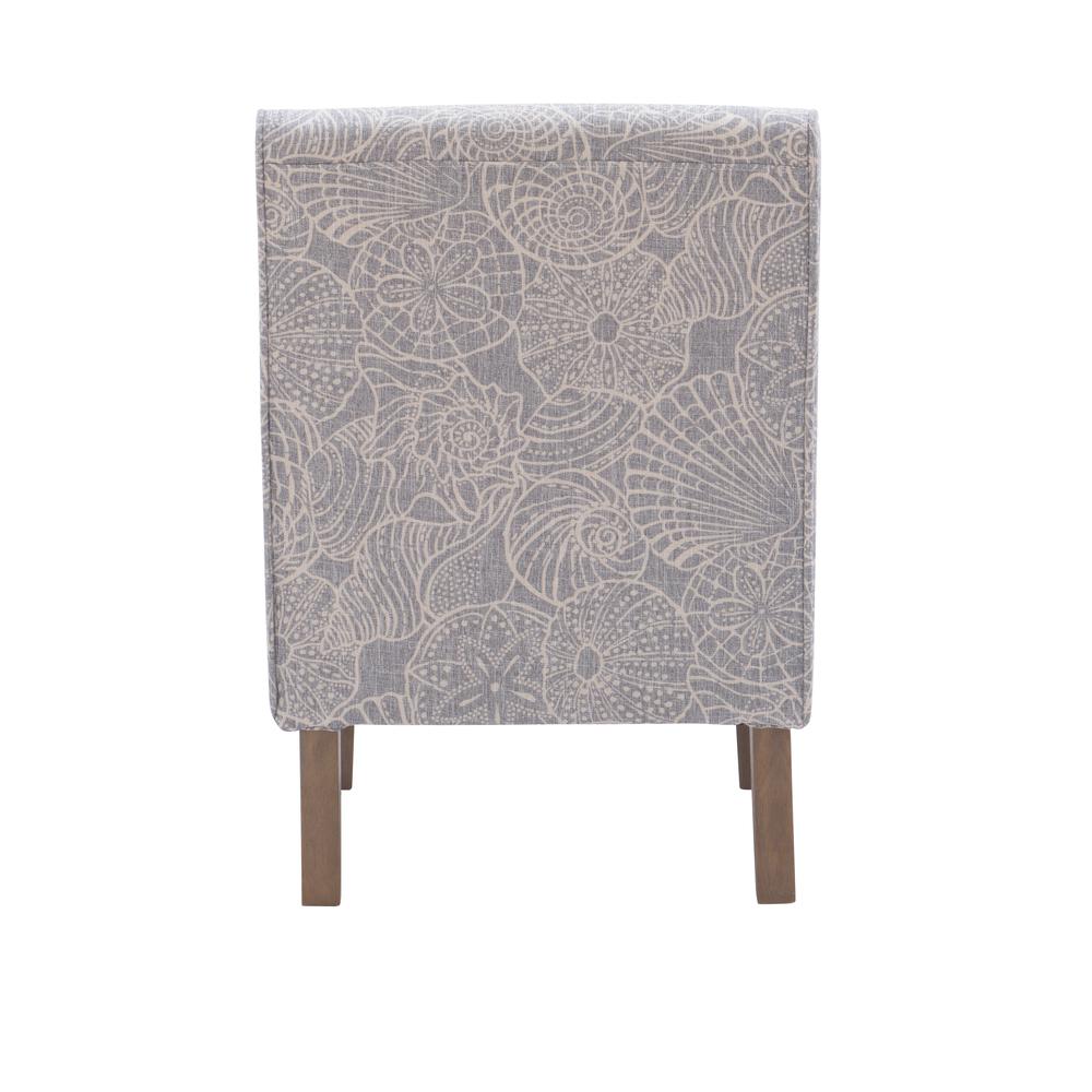 Lily Upholstered Slipper Chair, Stone. Picture 13