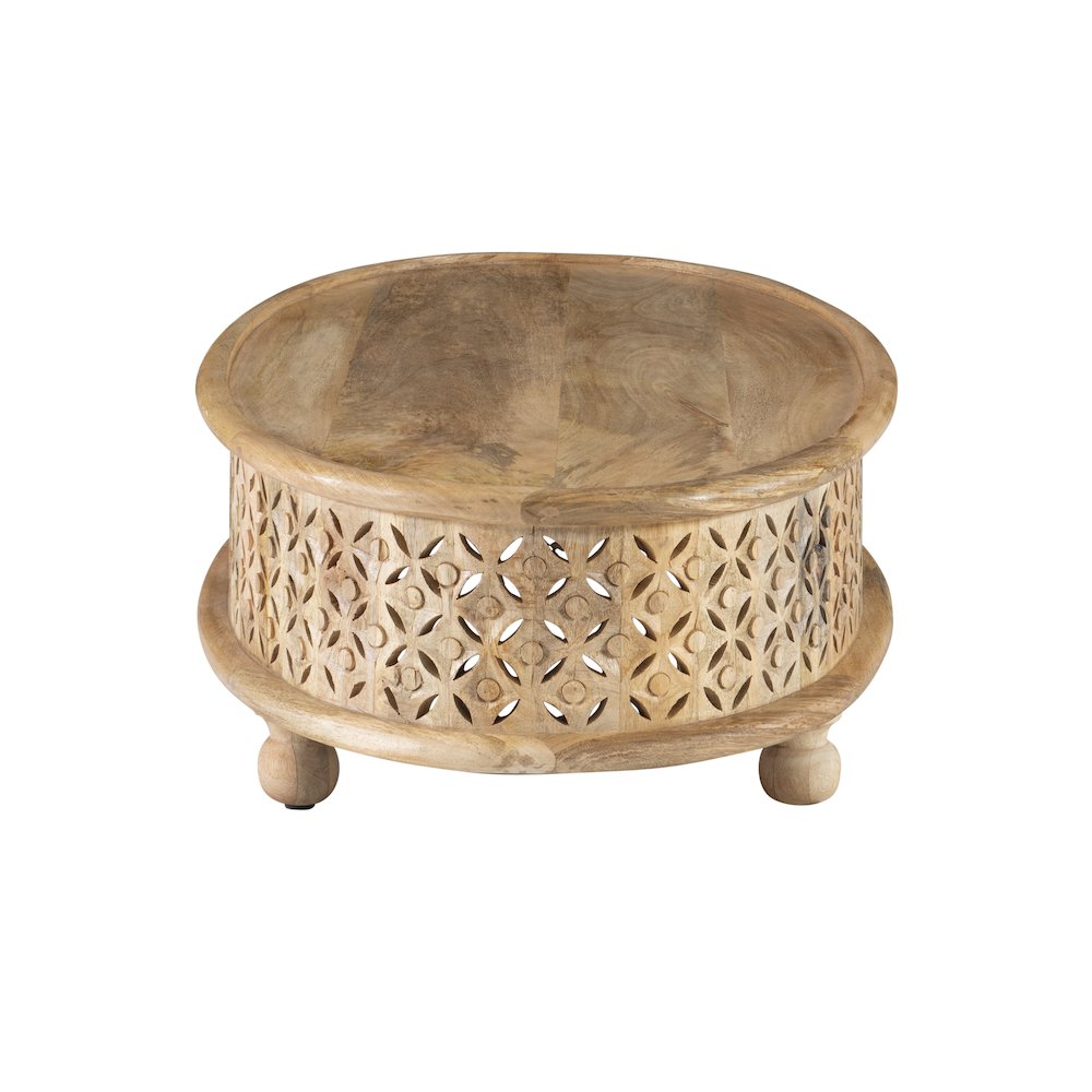 Inora Oval Coffee Table Natural. Picture 4