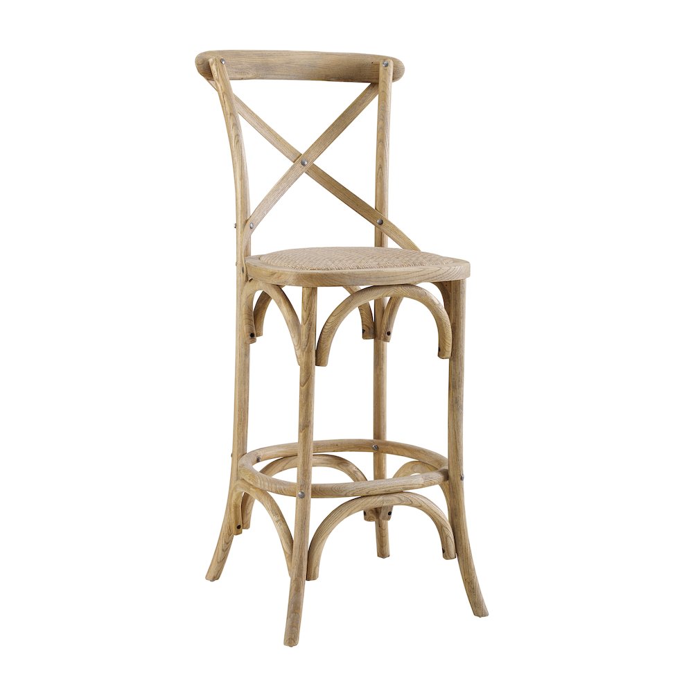 Roxy 24.5 In Gray Wash Counter Stool. Picture 1