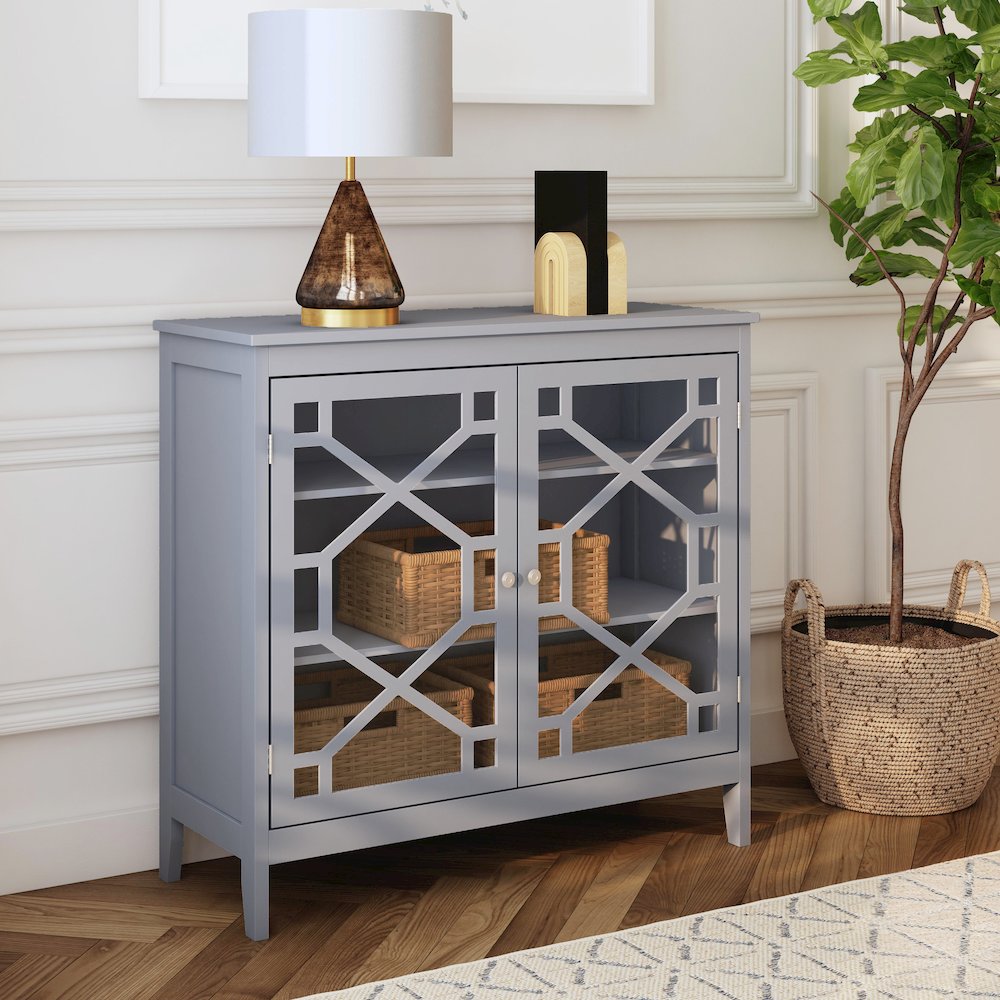 Fetti Gray Large Cabinet. Picture 6