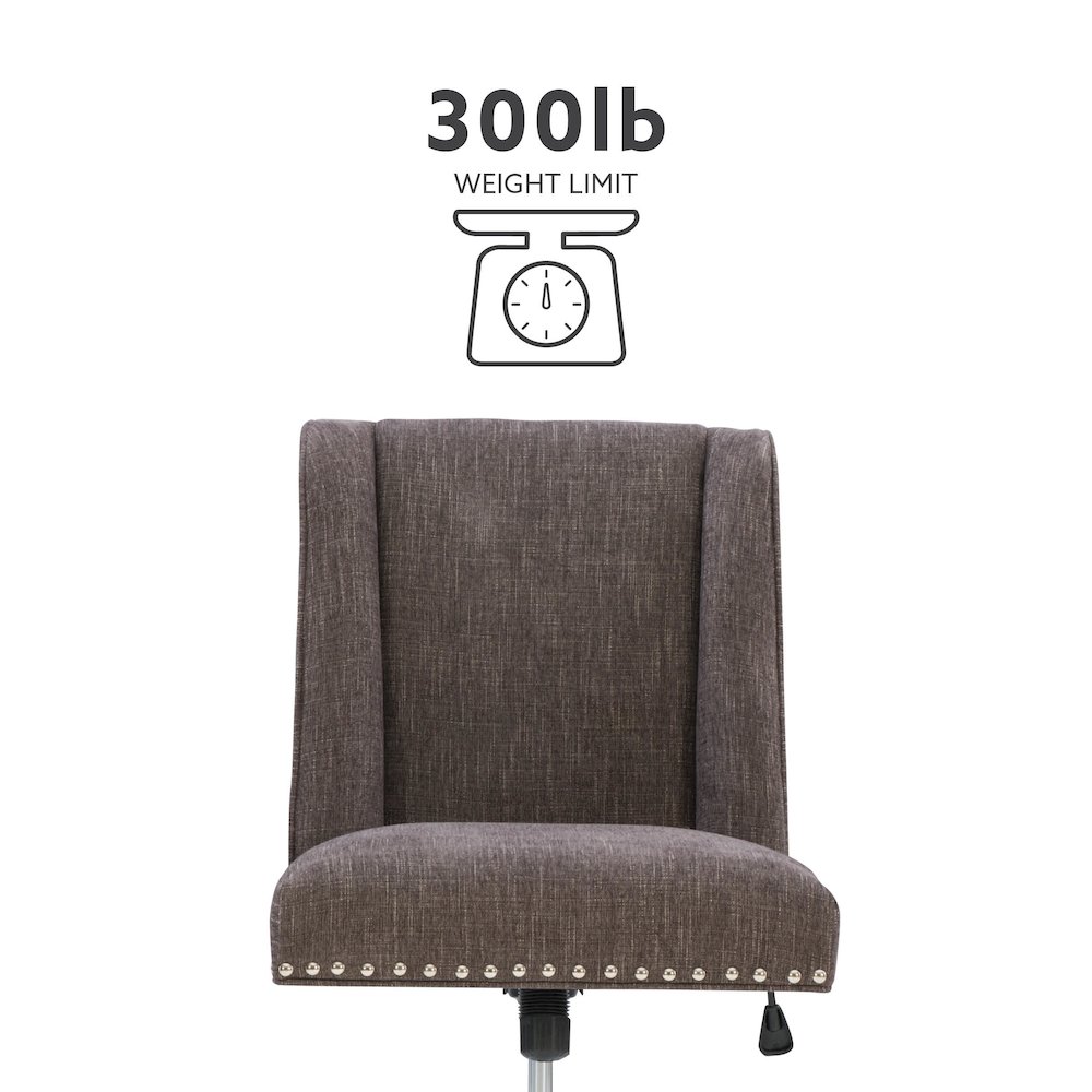 Draper Office Chair, Charcoal. Picture 16