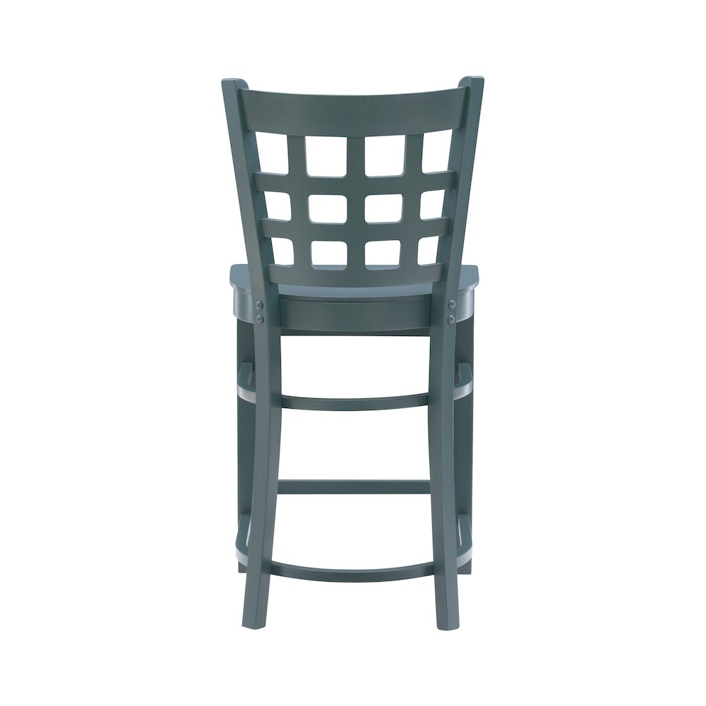 Lola Counter Stool Green Set Of 2. Picture 8