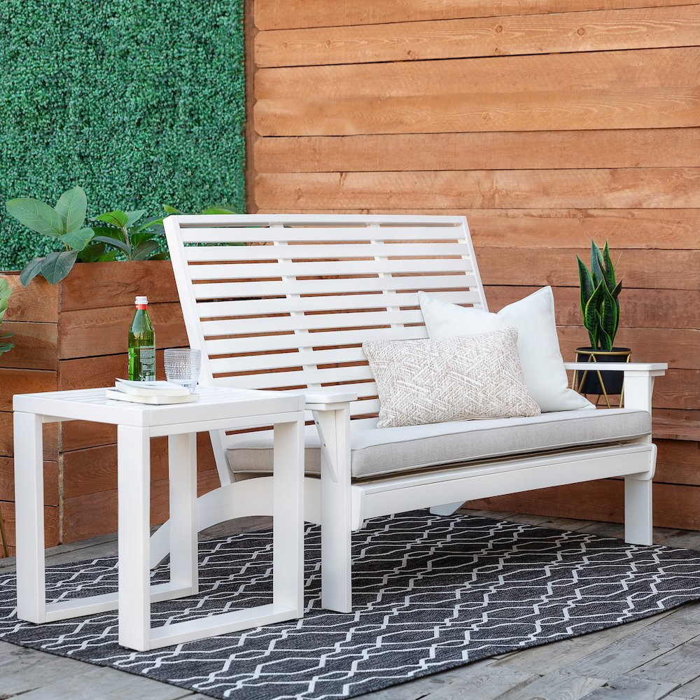 Kessler Side Table White. Picture 6
