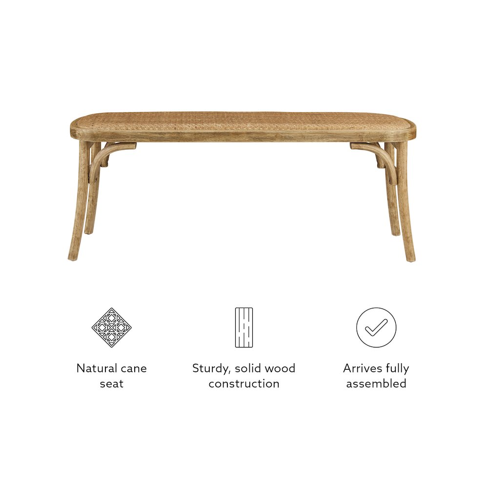 Conelly Bentwood Bench Brown. Picture 10