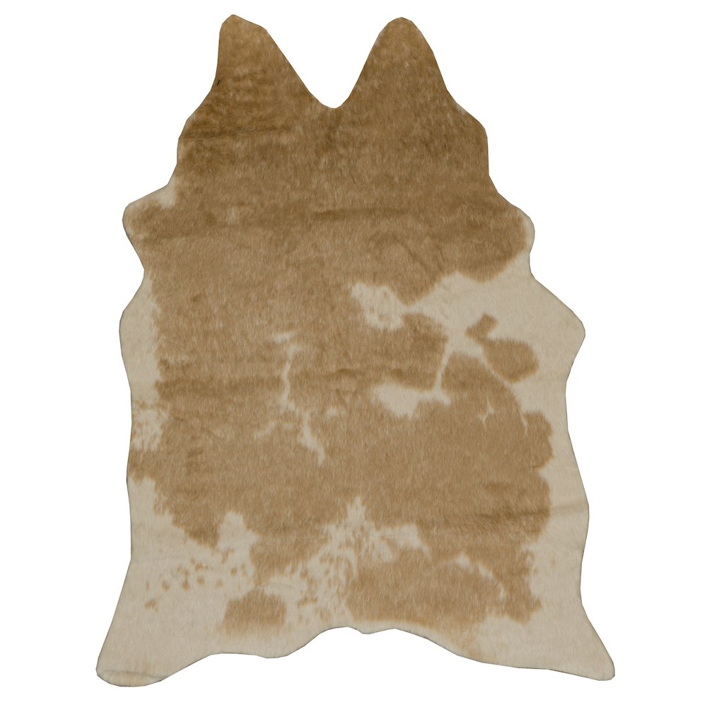 FAUX HIDE MINI CARAMELCREAM MIX, Rug. Picture 1