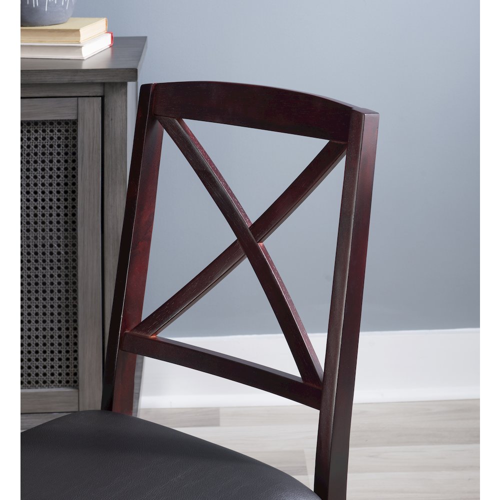 Triena 18 In X Back Folding Chair - Set Of Two. Picture 7
