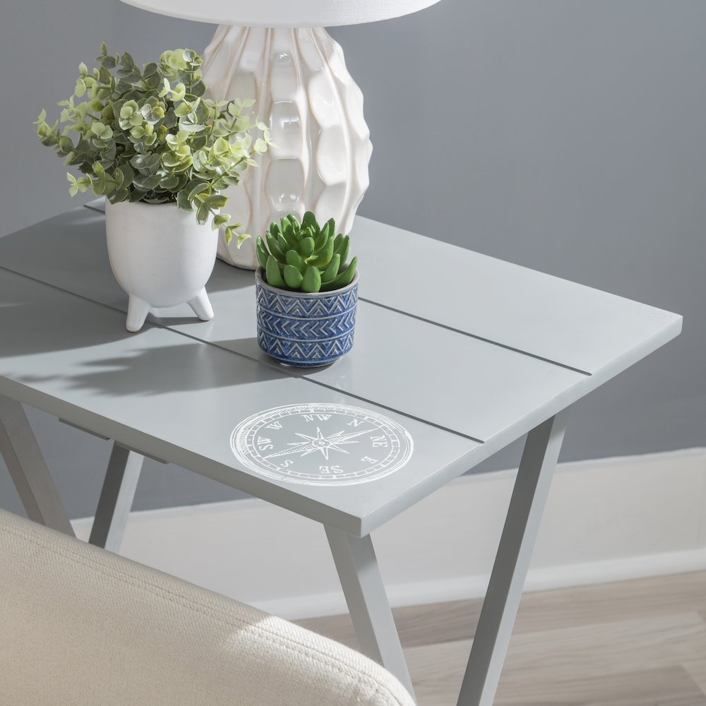 Compass Tray Table Set. Picture 5