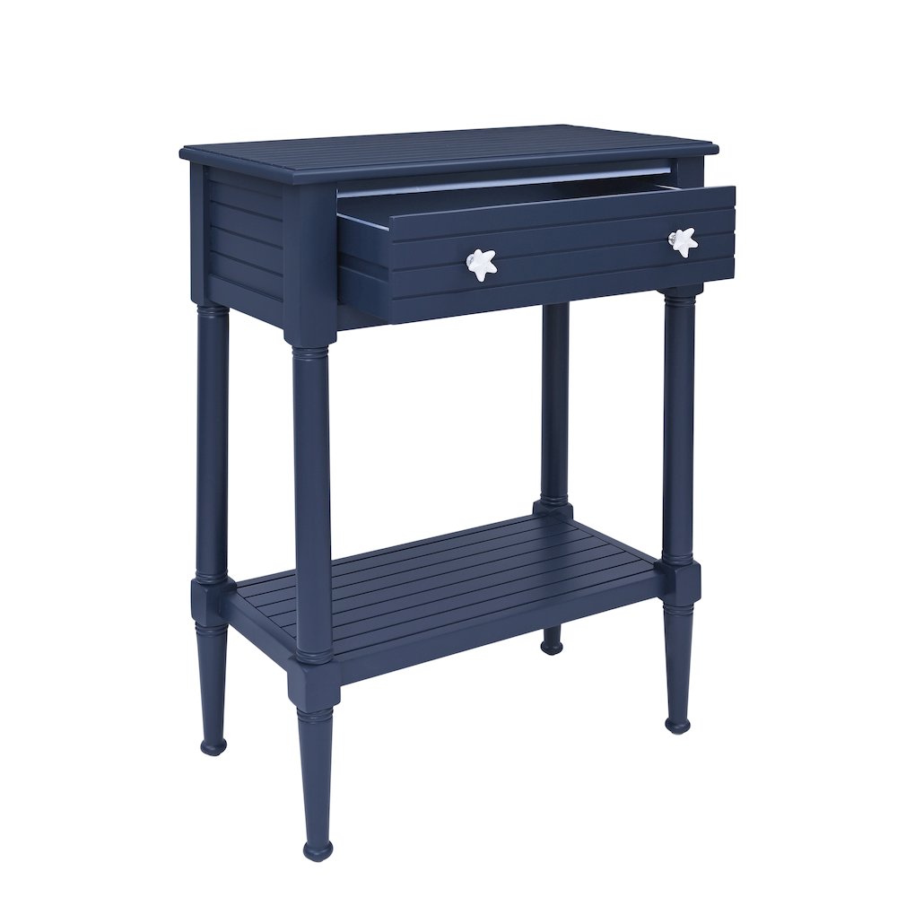 Seaboard Accent Table Navy. Picture 1