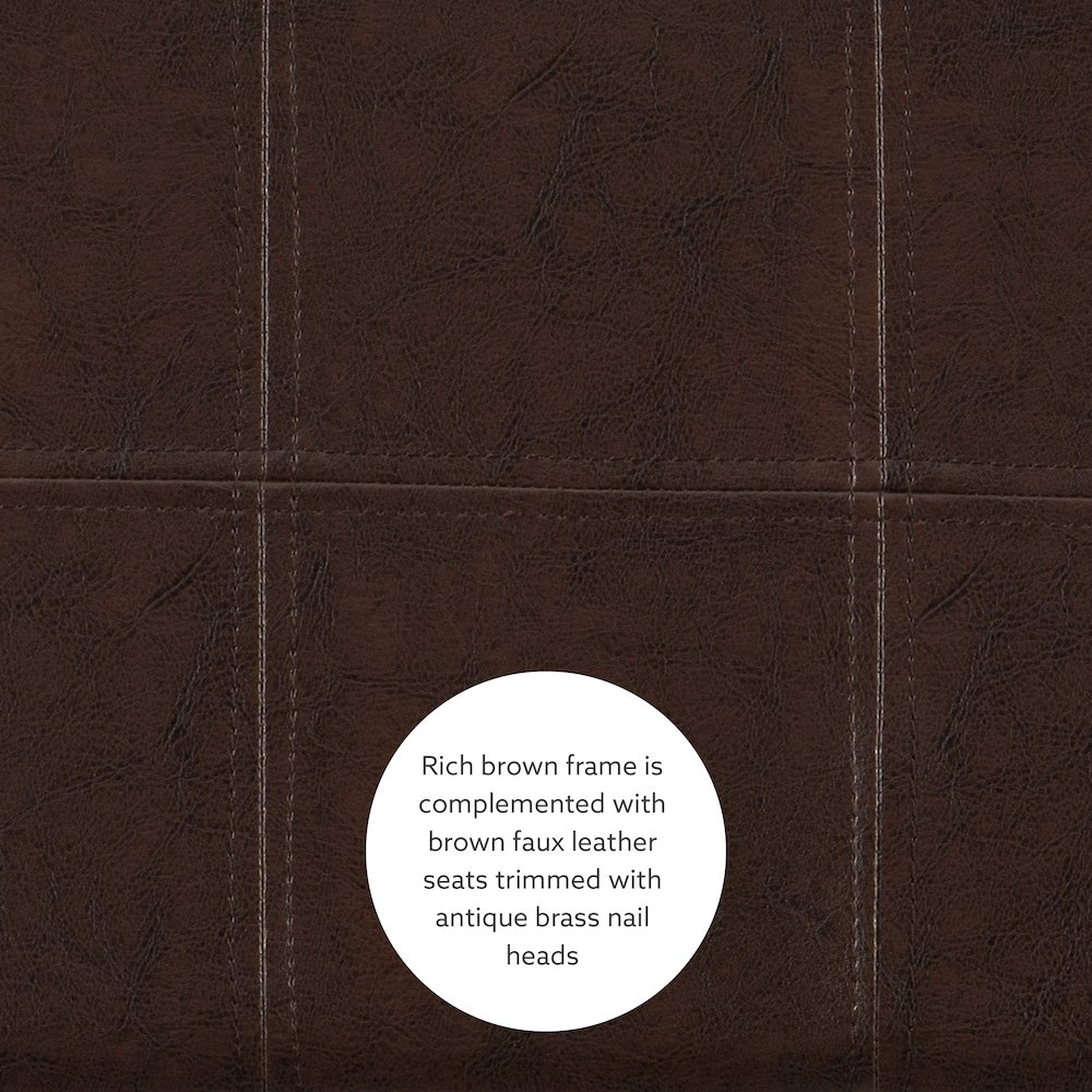 Claridge 3Pc Bar Set Brown. Picture 9