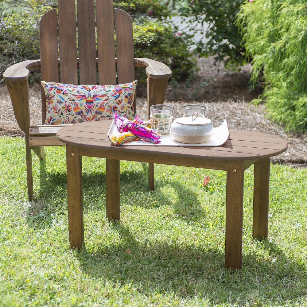 Adirondack Acorn Coffee Table. Picture 2