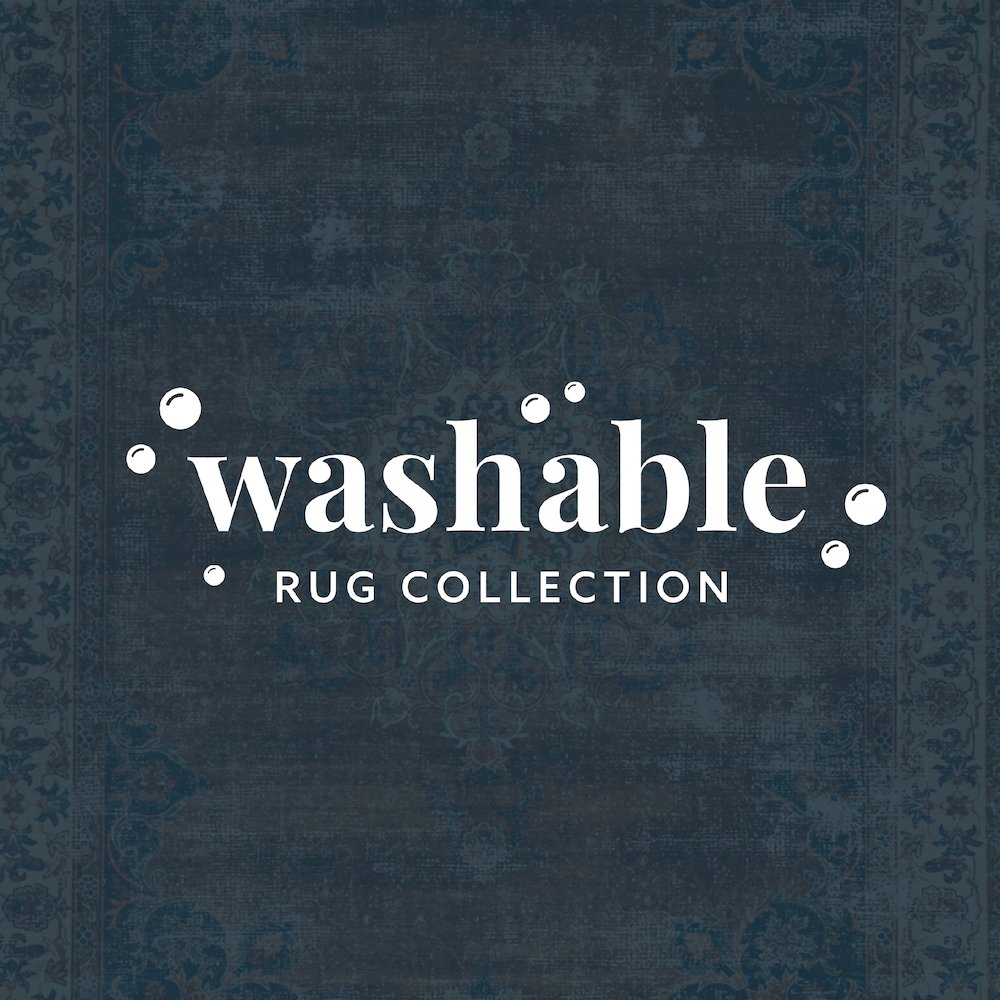 Washable Foster Russet/Ivory 3x5, Rug. Picture 7