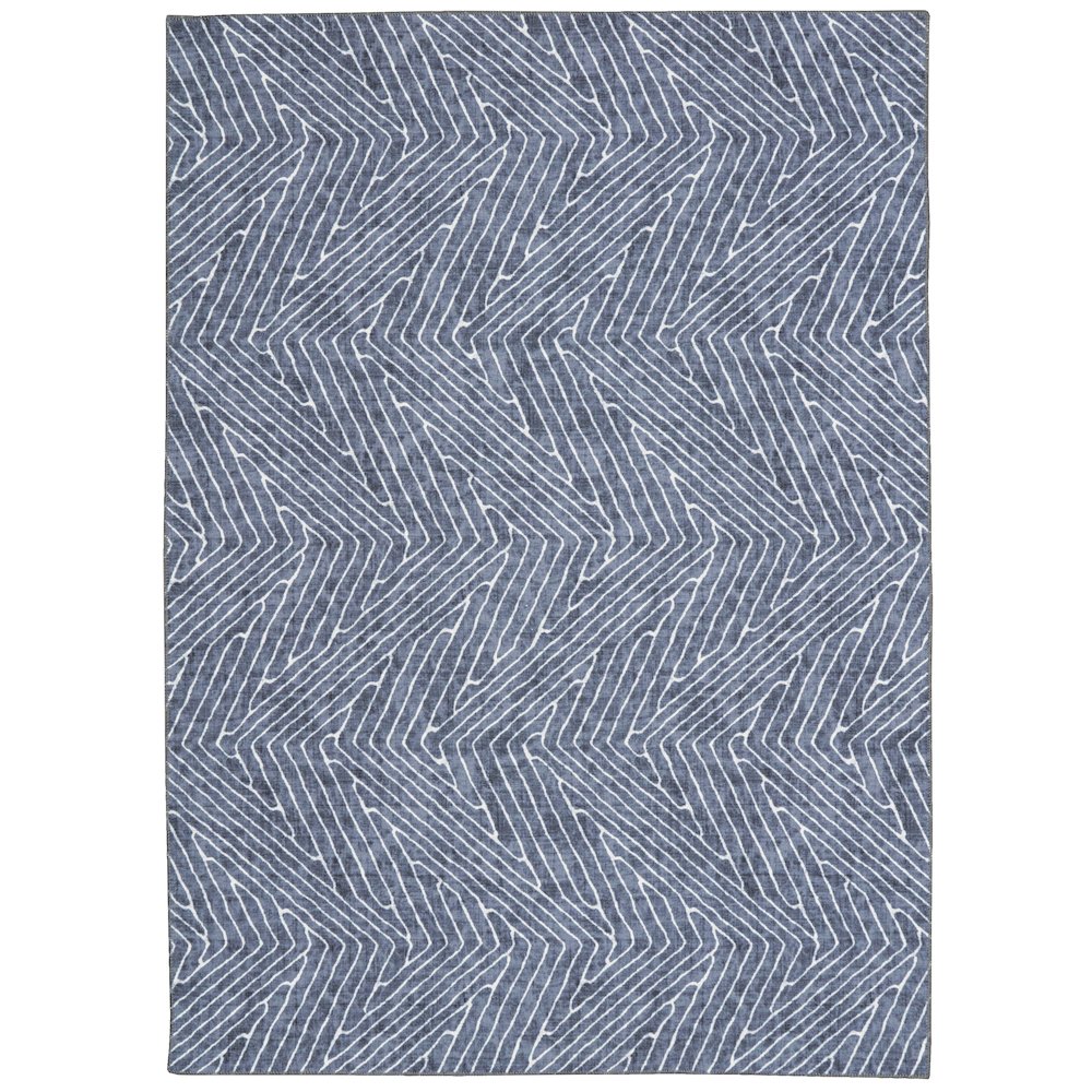 Washable Fuller Grey/Ivory 3x5, Rug. Picture 2