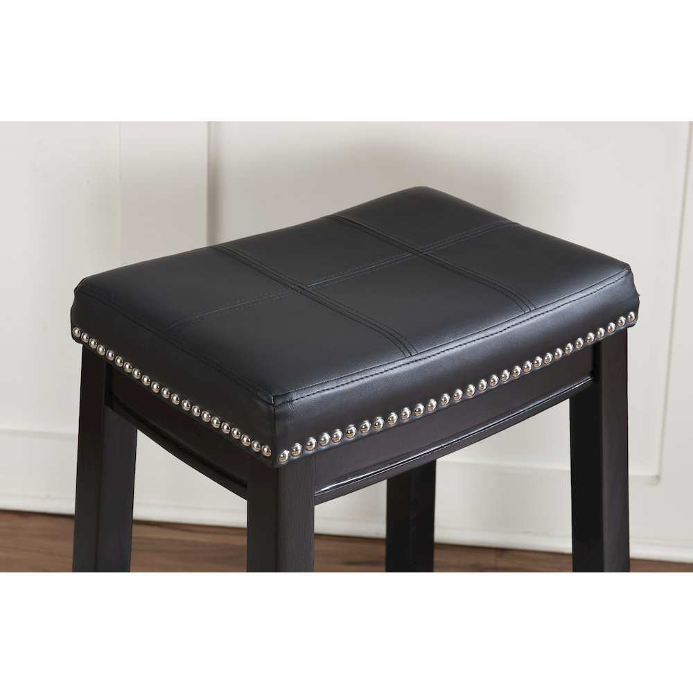 Claridge 2 Pk Black Counter Stool. Picture 4