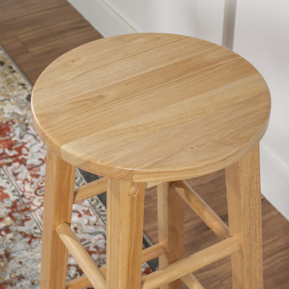 29 Inches Barstool With Round Seat. Picture 5