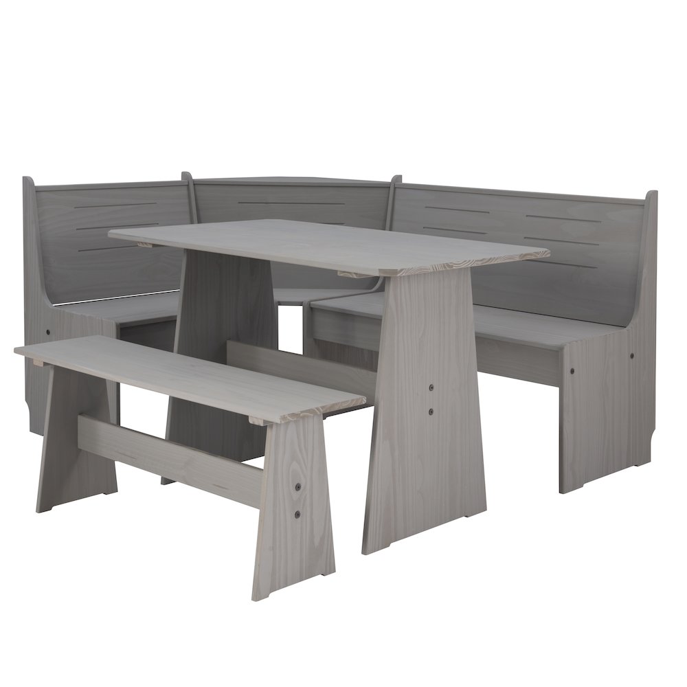Waldron Corner Nook Set Grey Kit. Picture 11