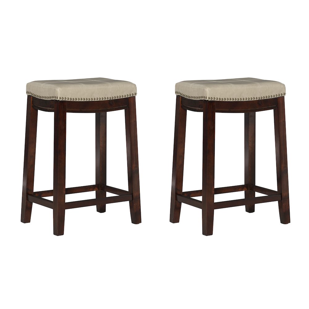 Claridge 2 Pk Beige Counter Stool. Picture 2
