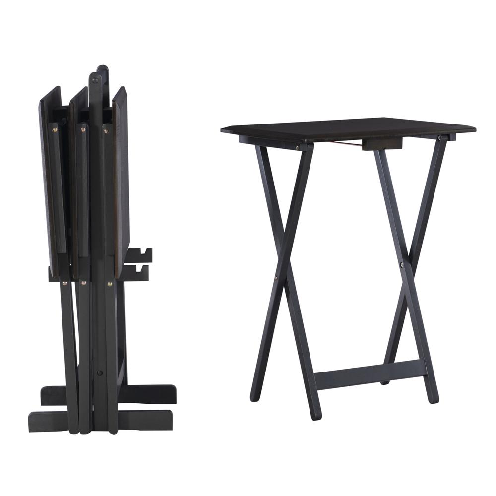 Marlowe Grey Tray Table Set. Picture 4