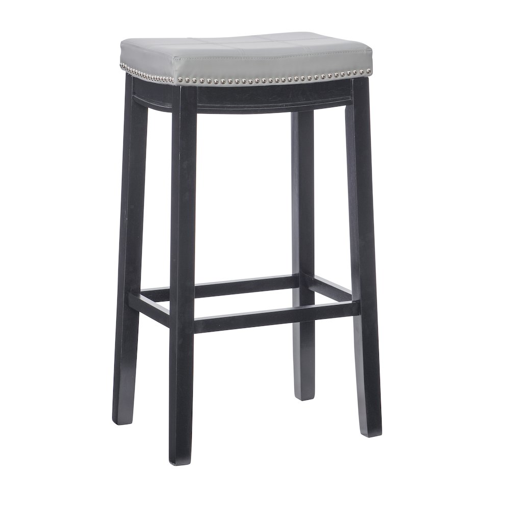 Claridge Gray Bar Stool. Picture 1