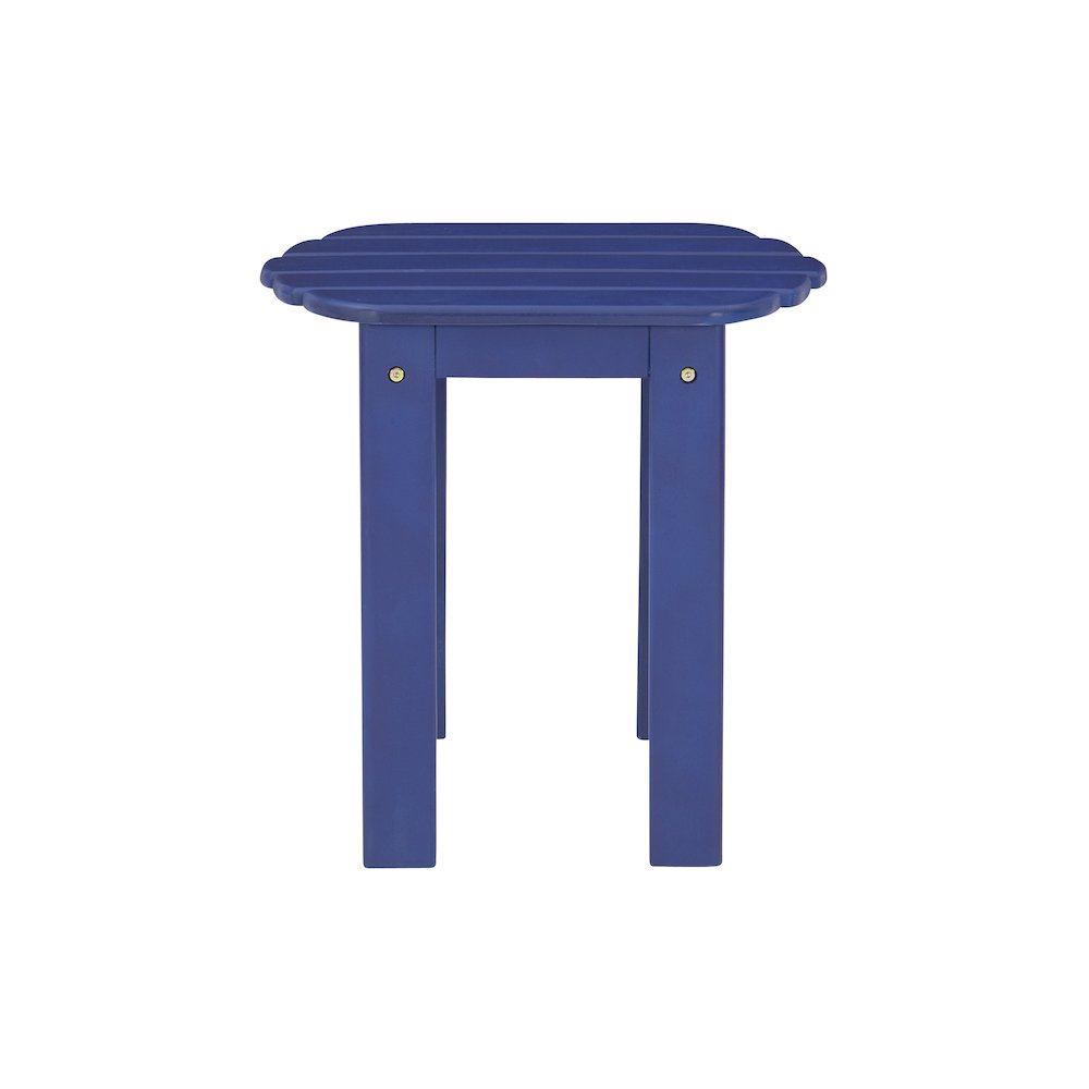 Adirondack End Table Blue. Picture 4