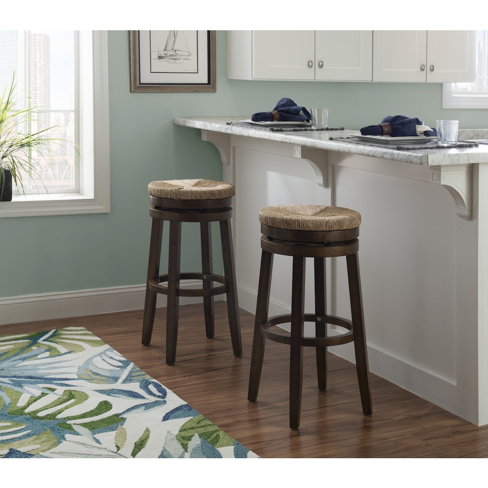 Morgan 31 in Barstool Walnut. Picture 3