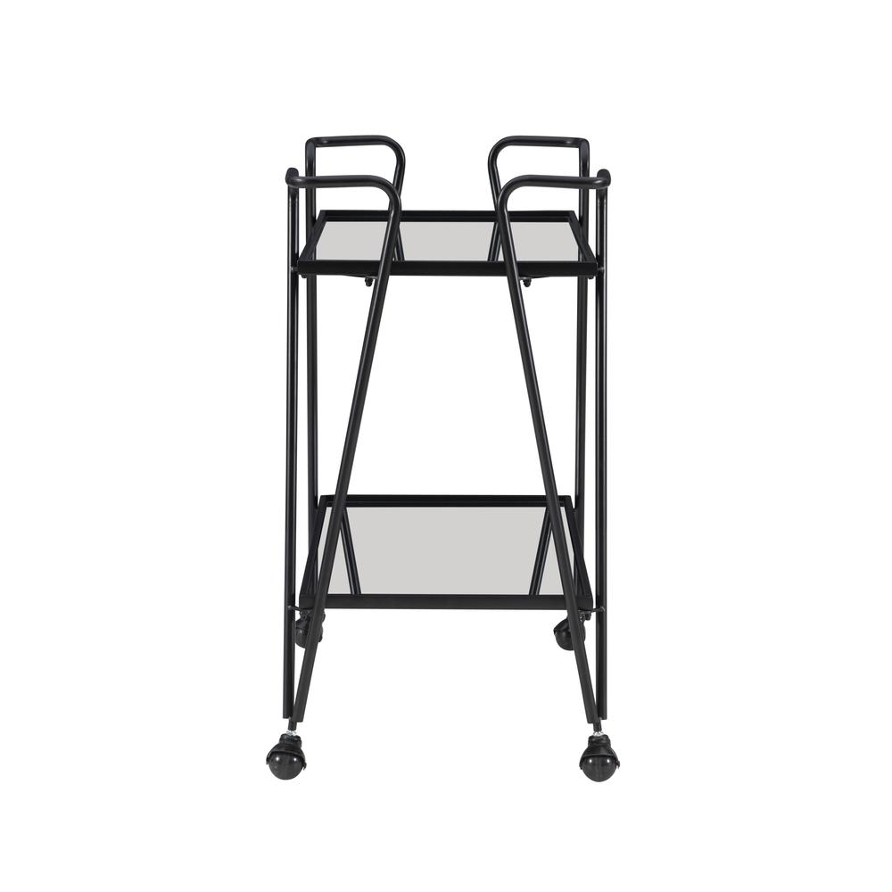 Black Mid Century Bar Cart. Picture 3