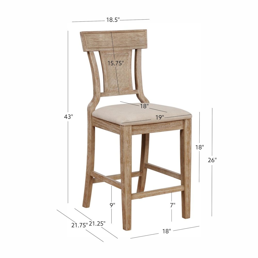 Rylan 26 In Counter Stool. Picture 12