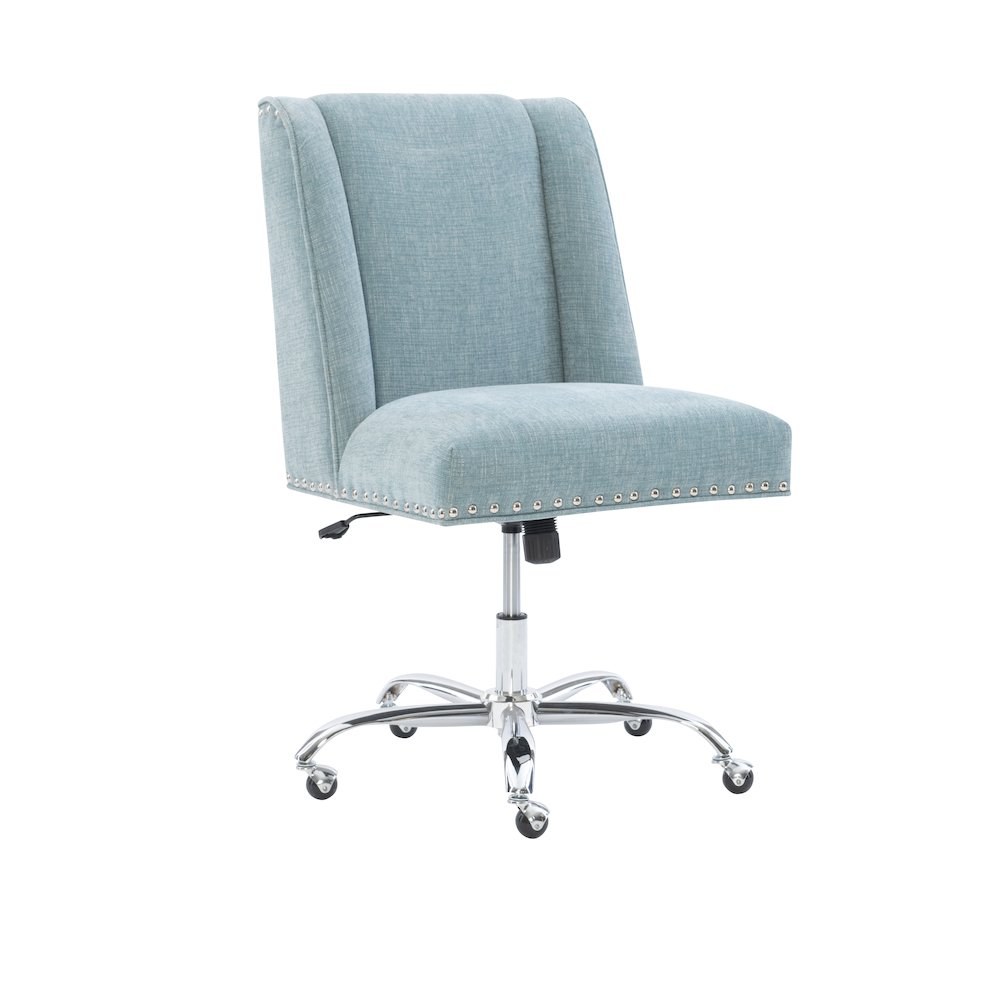 Draper Office Chair, Aqua. Picture 1