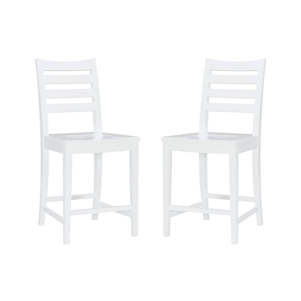 Flynn Counter Stool White Set Of 2. Picture 7