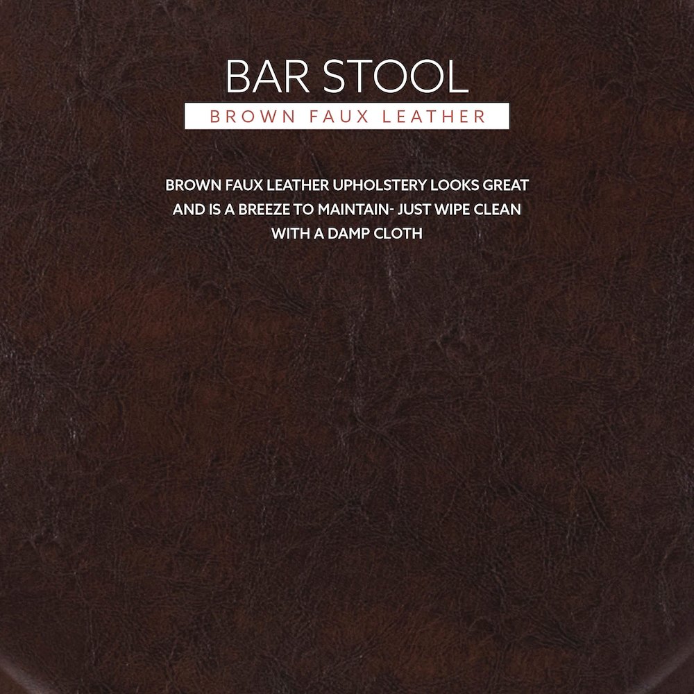 Maya Brown 29 Inches Bar Stool. Picture 11