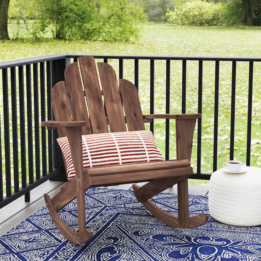 Acorn Adirondack Rocker. Picture 5