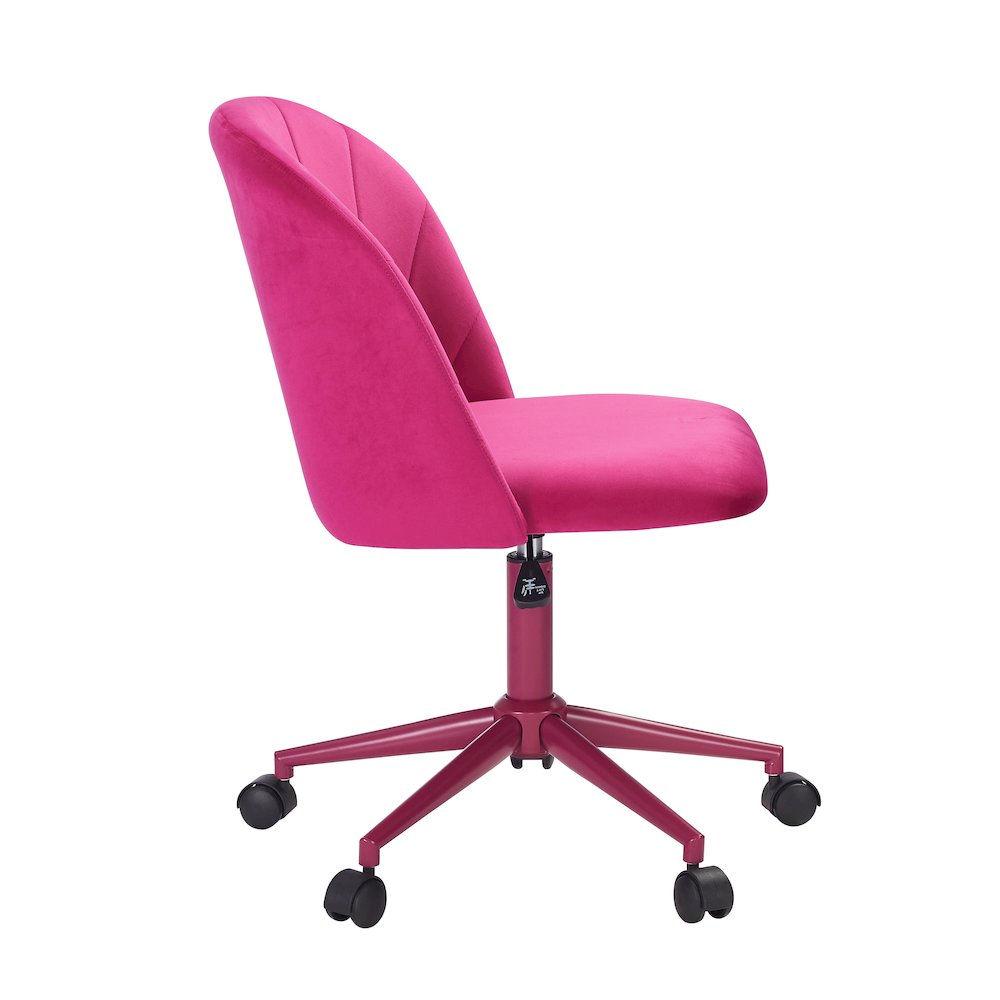 Adalynn Desk Chair Hot Pink. Picture 4