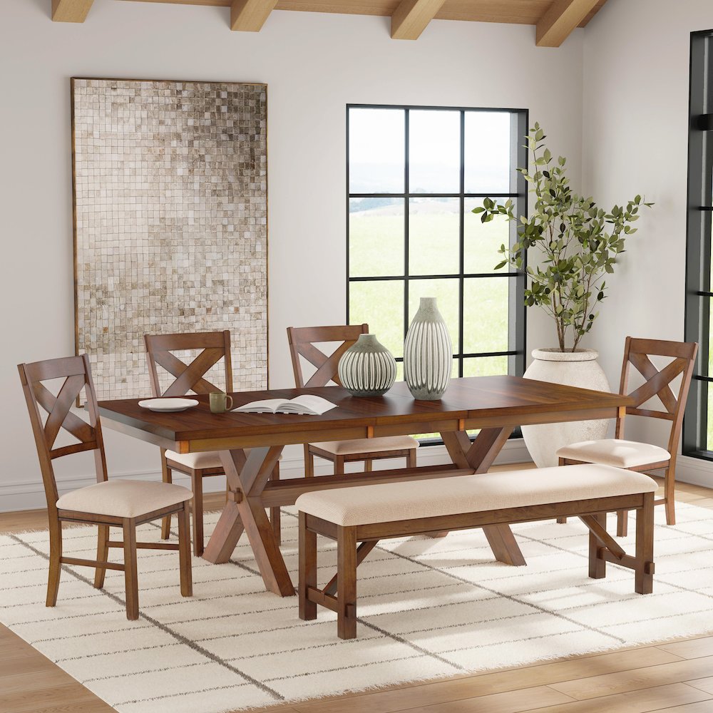 Kraven 6pc Dining Set. Picture 5