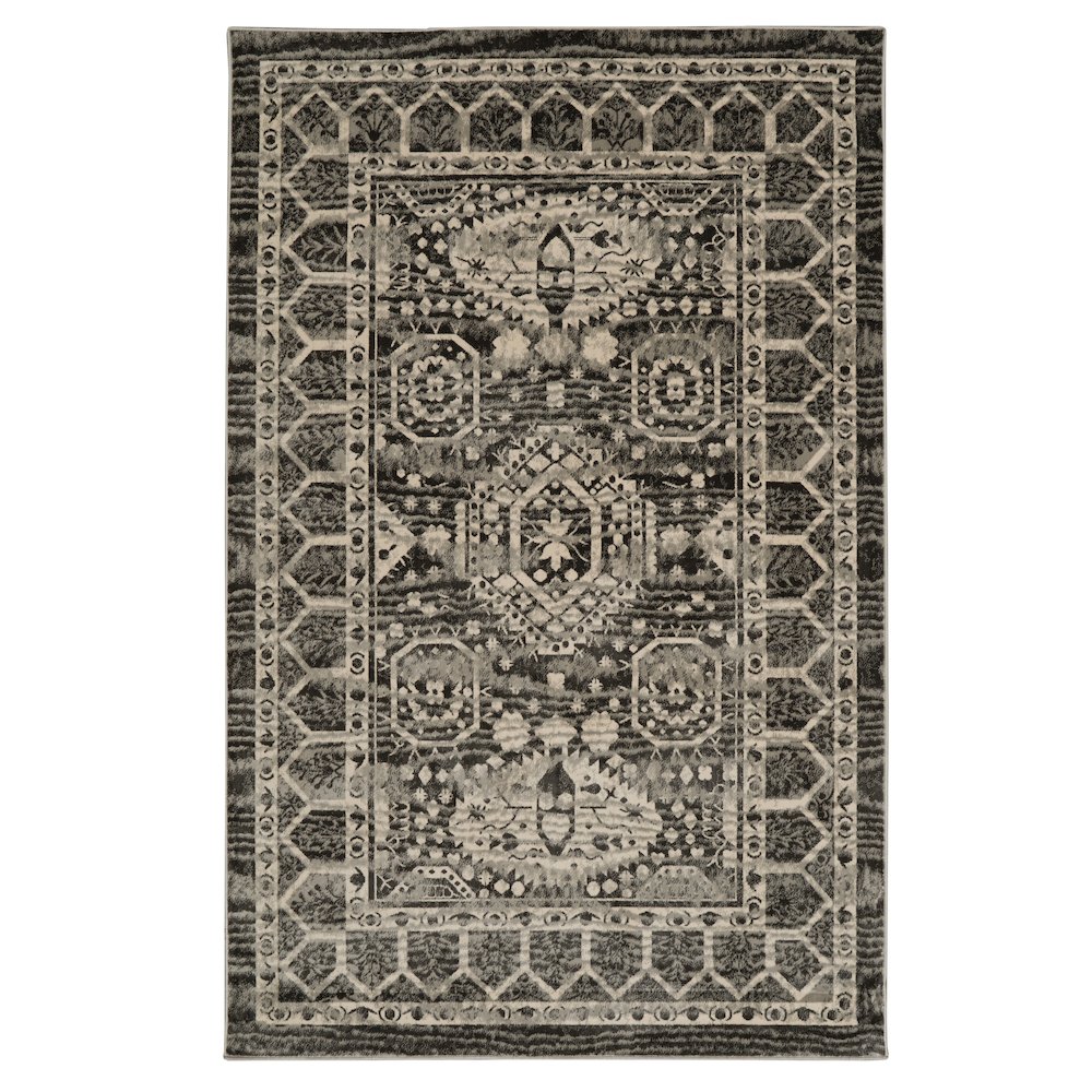 Vintage Hamadan Grey & Charcoal 2x3, Rug. Picture 1