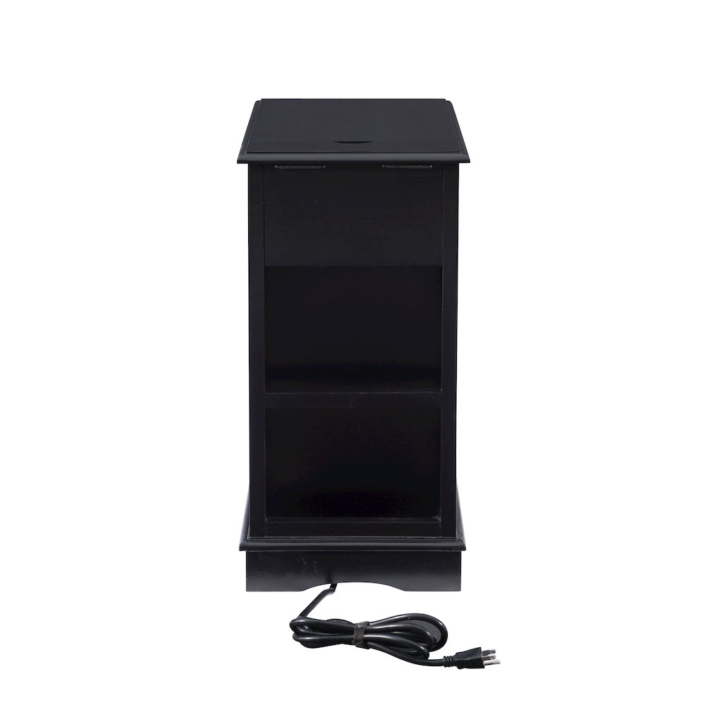Butler Black Accent Table. Picture 11