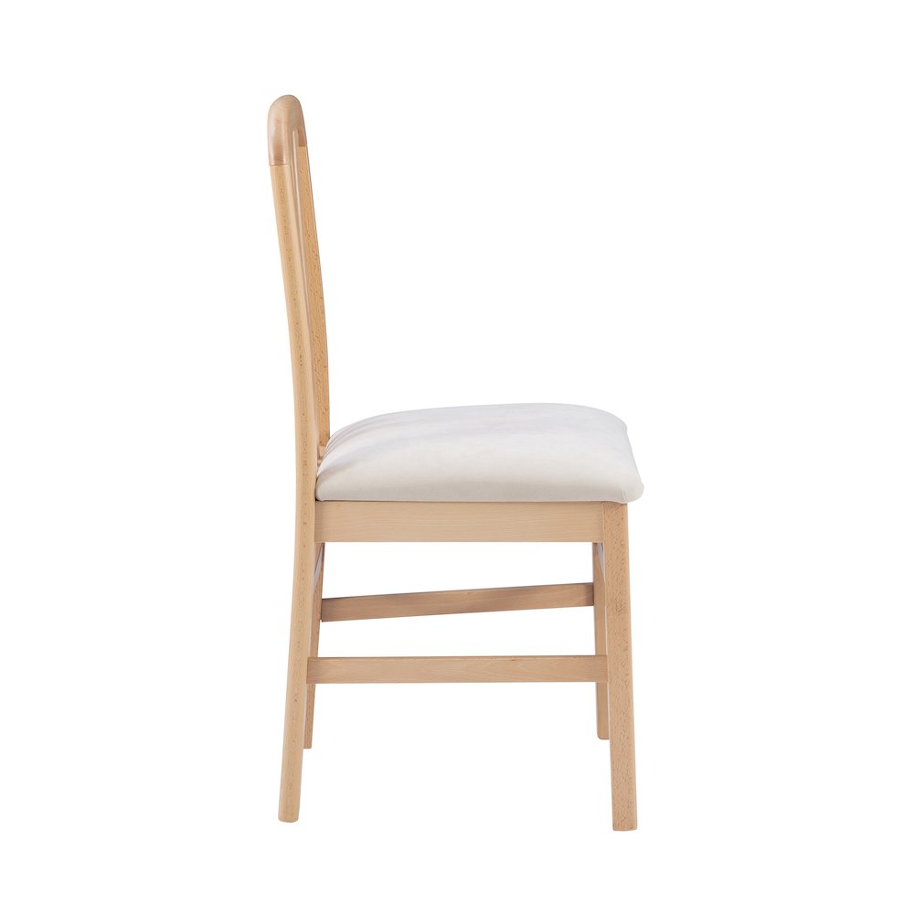 Pamela Chair Natural Gray Set of 2. Picture 7