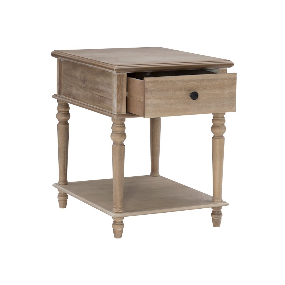 McGhie Side Table Natural. Picture 1