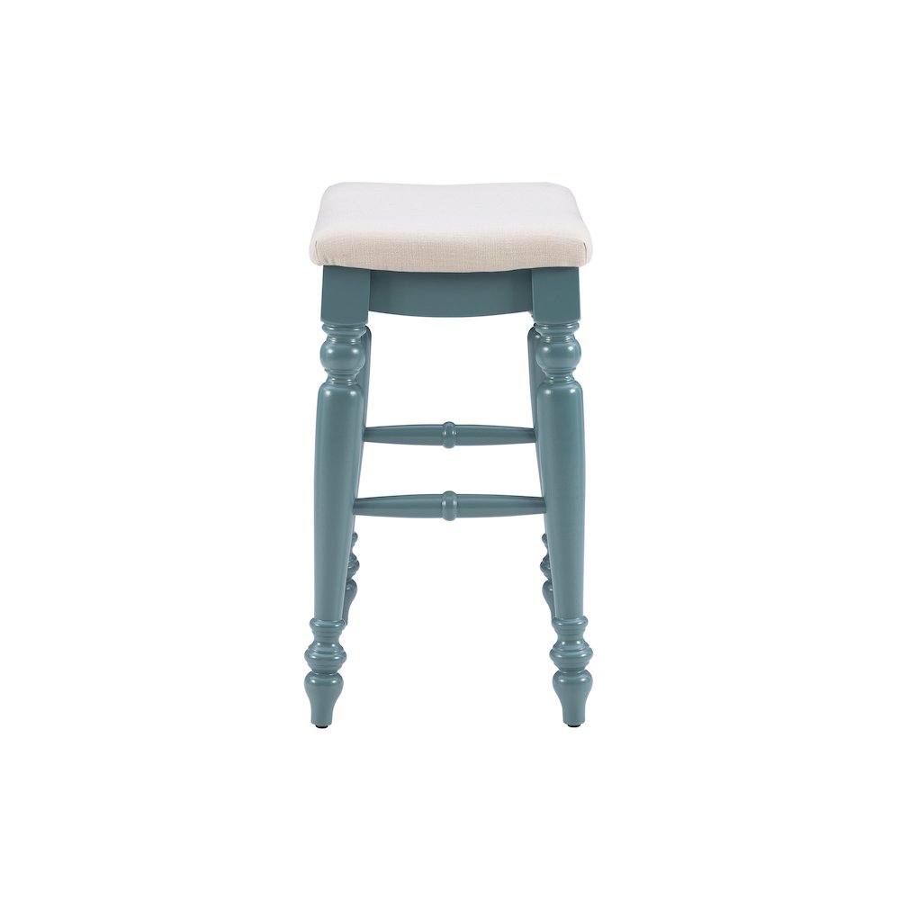 Marino Blue Backless Counter Stool. Picture 6