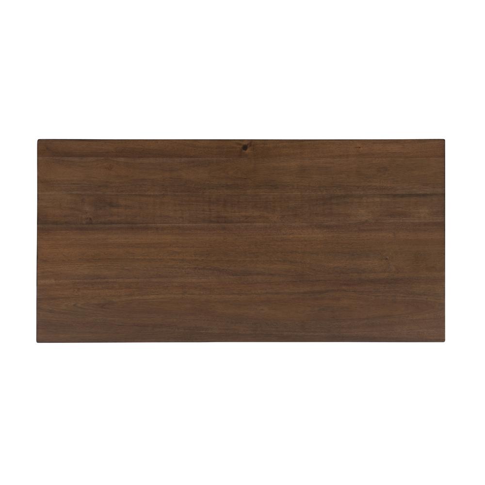 Claridge 36 Inch Counter Height Pub Table, Rustic Brown. Picture 4