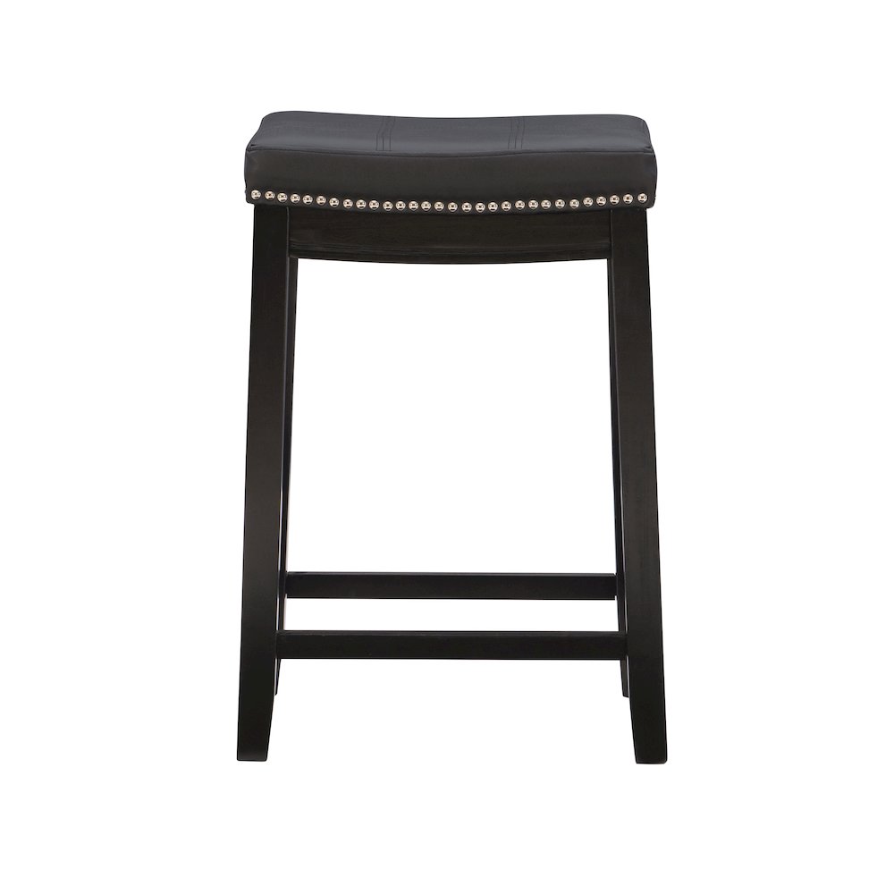 Claridge Black Counter Stool. Picture 2