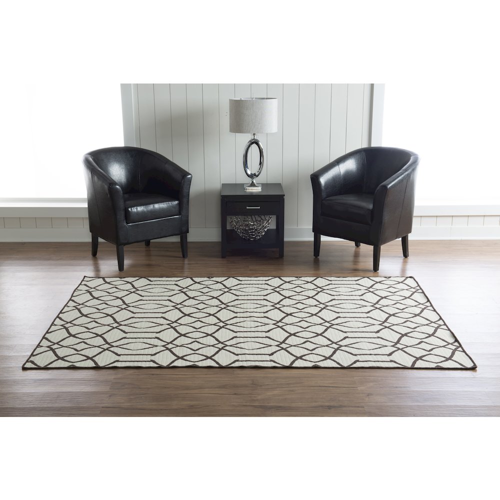 Salonika Reversible Irongate Brown 5x8, Rug. Picture 1