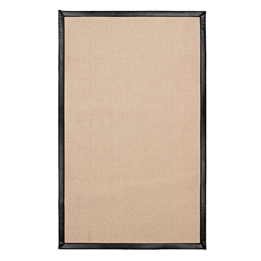 Athena Natural & Black 4x6, Rug. Picture 1