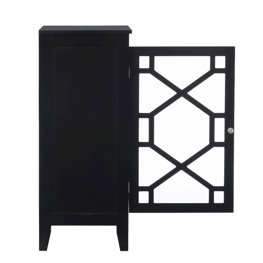 Fetti Black Small Cabinet. Picture 8