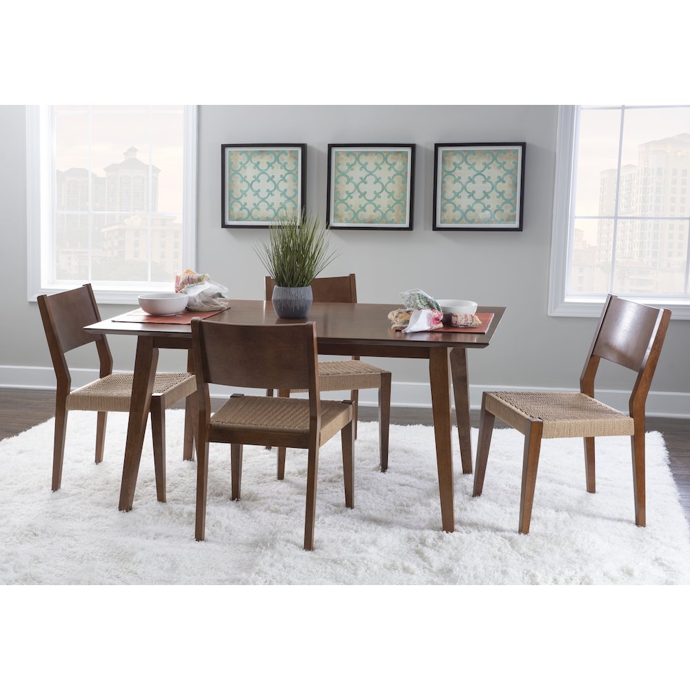 Cadence 5Pc Dining Set Brown. Picture 4